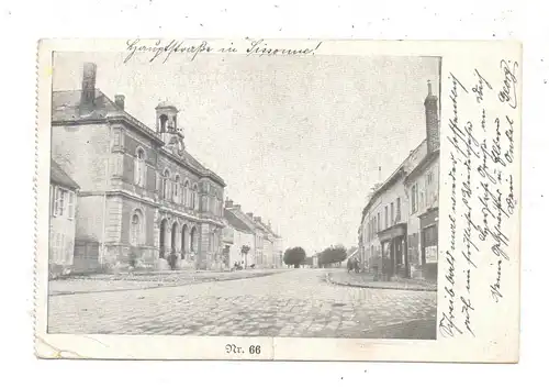 F 02200 SOISSONS, Hauptstrasse, 1916, deutsche Feldpost