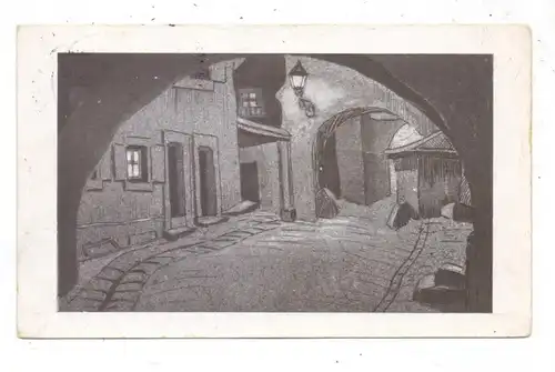 KÜNSTLER - ARTIST - H.MÜLLER - Würzburg, "Alter Hof", 1936