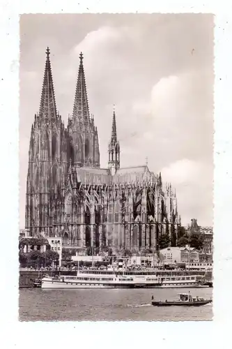 BINNENSCHIFFE - RHEIN, Köln-Düsseldorfer "DRACHENFELS" vor Köln