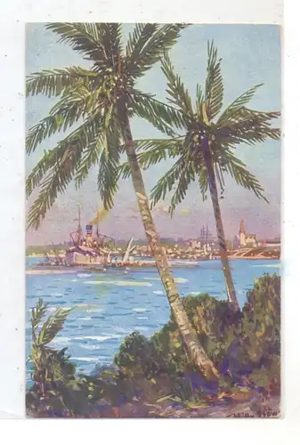 TANSANIA - DARESSALAM, Deutsche Kolonie, Kolonialkriegerdank