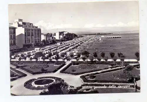 I 34073 GRADO, Veduta generale della spiaggia