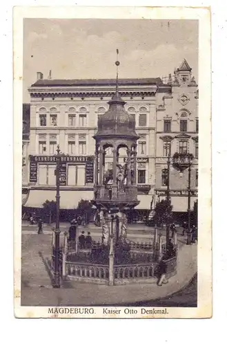 0-3000 MAGDEBURG, Kaiser Otto Denkmal, 1920