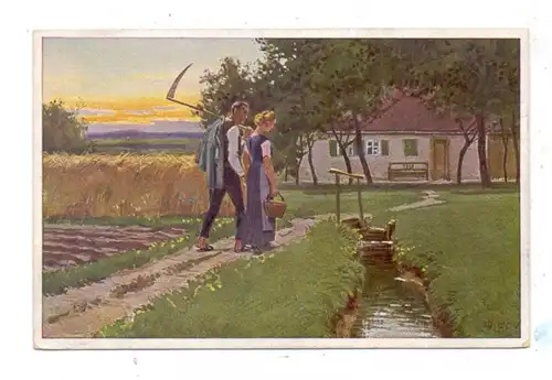 KÜNSTLER - ARTIST - PAUL HEY, Abend