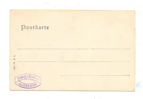 5486 ALTENAHR, Die Burgruine, ca. 1905