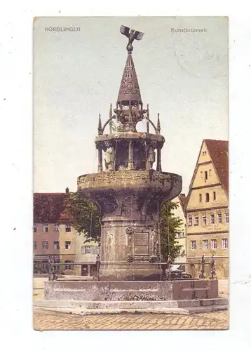 8860 NÖRDLINGEN, Kunstbrunnen, 1908