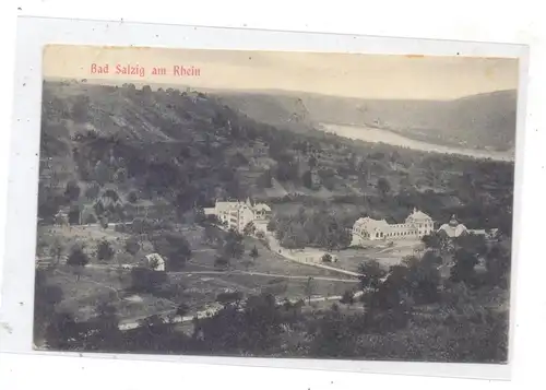 5407 BOPPARD - BAD SALZIG, Gesamtansicht 1909