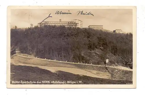 5828 ENNEPETAL - MILSPE, Motor-Sportschule des NSKK "Ruhrland", 1936