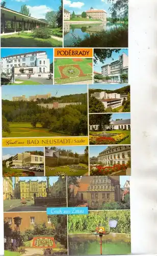 BLUMENUHREN - Flower Clocks / Montres Fleurs, 10 verschiedene