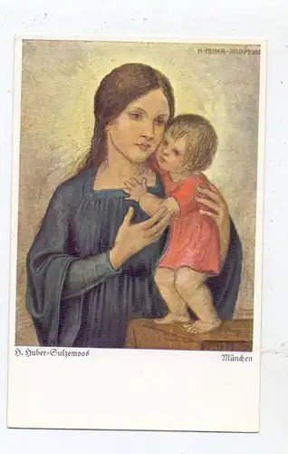 KÜNSTLER - ARTIST - HANS HUBER - SULZEMOOS, Serie 4, Nr.134