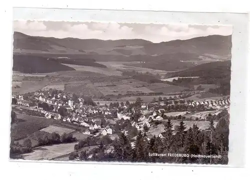 5948 SCHMALLENBERG - FREDEBURG, Gesamtansicht, Verlag Grobbel