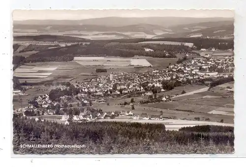 5948 SCHMALLENBERG, Gesamtansicht 1962, Verlag Grobbel