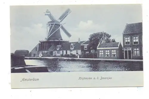WINDMÜHLE / Mill / Molen / Moulin, Amsterdam, Krijtmolen, Trenkler, 1905