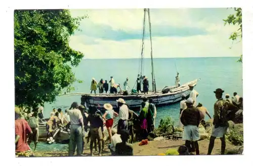 SIMBABWE / RHODESIA & NYASSALAND, Dhow on Lake Nyassa
