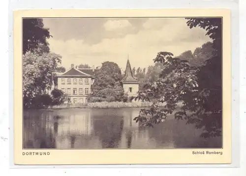 4600 DORTMUND - BRÜNNINGHAUSEN, Schloß Romberg