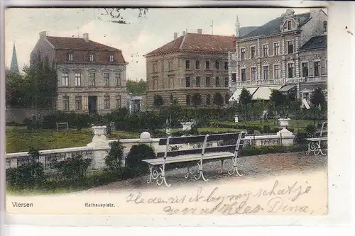 4060 VIERSEN, Rathausplatz, 1905