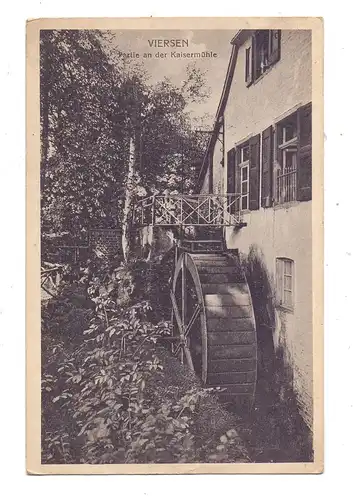4060 VIERSEN, Partie an der Kaisermühle, 1919