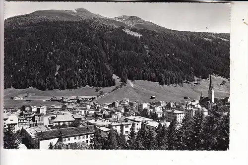 CH 7260 DAVOS, Panorama mit Jakobshorn, Brämabühl und Ischalp