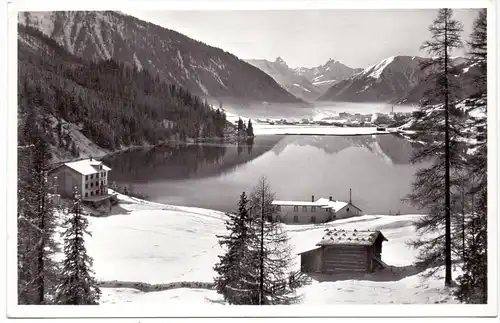 CH 7260 DAVOS, Blick über den See, 1953