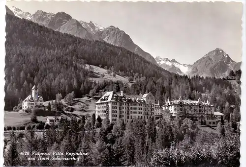 CH 7550 SCHULS / SCUOL - VULPERA, Villa Engiadina & Hotel Schweizerhof