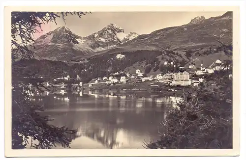 CH 7500 SANKT MORITZ - DORF, Ortsansicht, 1928