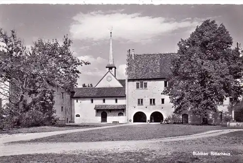 CH 8608 BUBIKON, Ritterhaus, 1961, Sonderstempel Ritterhaus