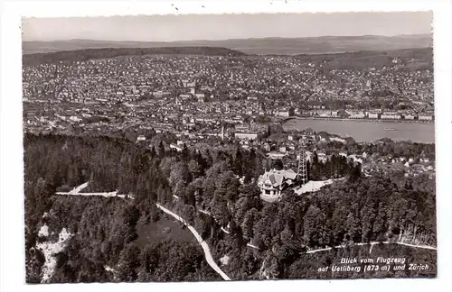 CH 8000 ZÜRICH, Uetliberg, Flugaufnahme