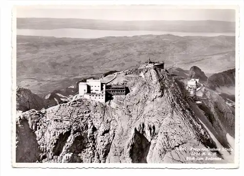 CH 9050 APPENZELL, Säntis, Flugaufnahme