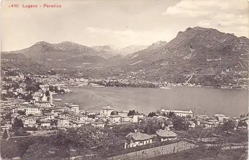 CH 6900 LUGANO - PARADISO TI, Panorama