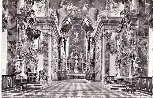 CH 8840 EINSIEDELN, Stiftskirche, Hochaltar
