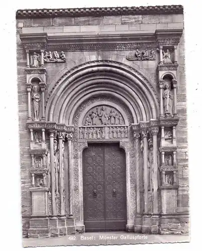 CH 4000 BASEL BS, Münster, Galluspforte