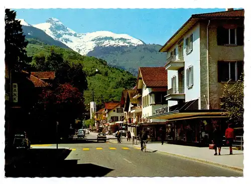 CH 9470 BUCHS SG, Bahnhofstrasse, Schapper & Co., ESSO - Tankstelle