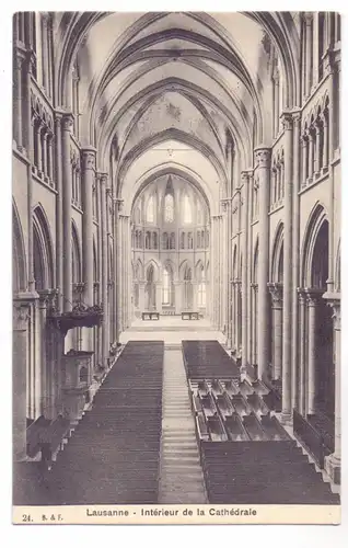 CH 1000 LAUSANNE VD, La Cathedrale, Interieur