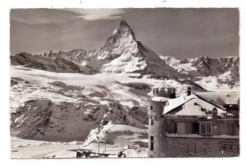 CH 3920 ZERMATT VS, Hotel Gornergrat, 1957