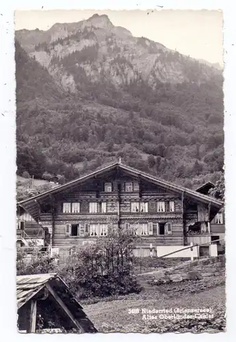 CH 3853 NIEDERRIED BE, Altes Oberländer Chalet