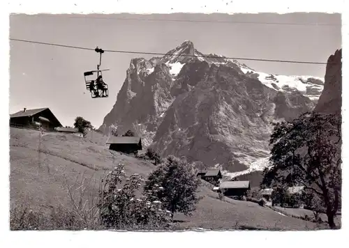 CH 3818 GRINDELWALD BE, Sesselbahn, Sonderstempel Kantonal Schützenfest 1953