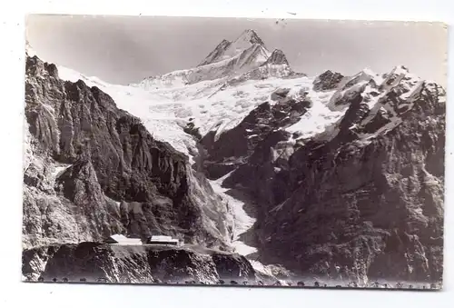 CH 3818 GRINDELWALD BE, Station First mit Schreckhorn