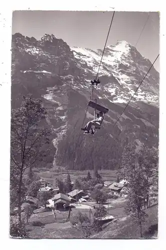 CH 3818 GRINDELWALD BE, Firstbahn, Talstation Grindelwald, 1960