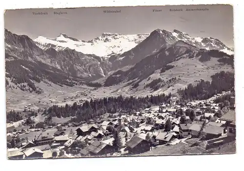 CH 3715 ADELBODEN BE, Panorama, 1958