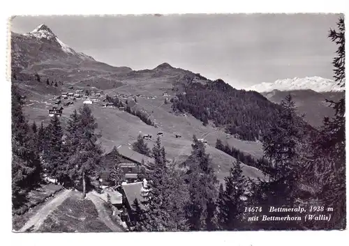 CH 3991 BETTEN - BETTMERALP VS, Bettmeralp, 1961