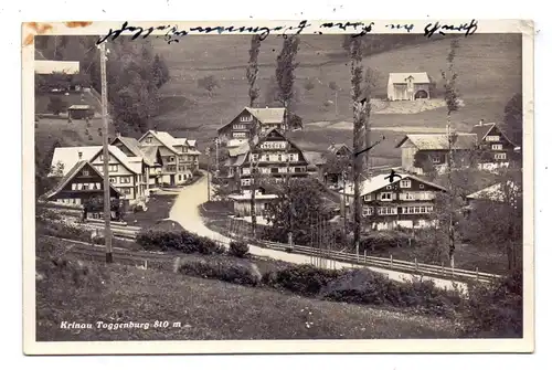 CH 9622 KRINAU SG, Dorfpartie, kl. Flecken