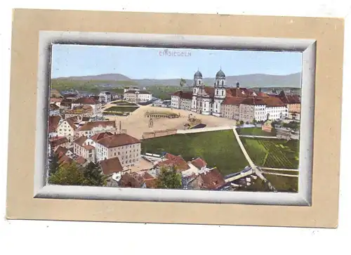 CH 8840 EINSIEDELN SZ, Gesamtansicht 1912, Verlag: Guggenheim