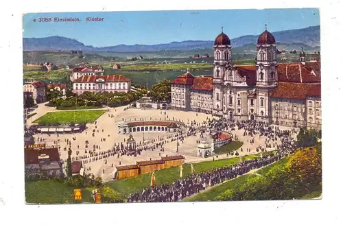 CH 8840 EINSIEDELN SZ, Das Kloster, Prozession, Photoglob