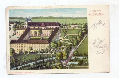 8595 WALDSASSEN, Gruss aus...1901