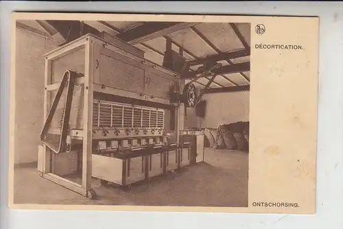 BERUFE - TECHNIK - Dekortication / Ontschorsing / Entrindungs - Maschine