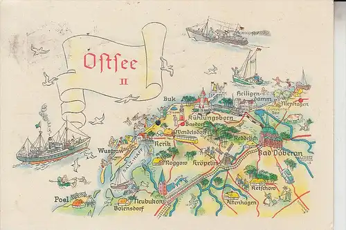 LANDKARTEN / MAPS - OSTSEE II