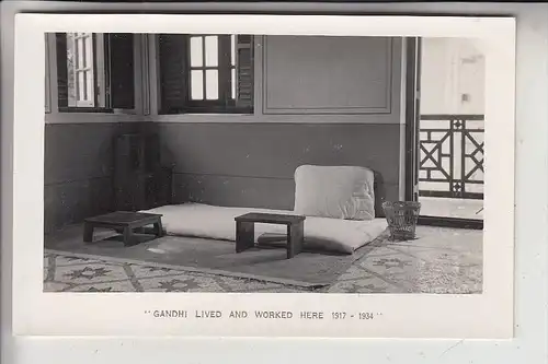 BERÜHMTE PERSONEN, GANDHI, Wohnsitz 1917-1934, BOMBAY
