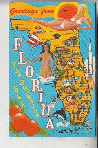 LANDKARTEN / MAPS - FLORIDA