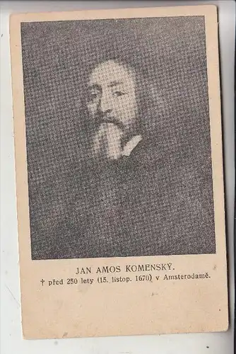 BERÜHMTE PERSONEN, JAN AMOS KOMENSKY, Philosoph, Theologe , Pädagoge, 1592 - 1670
