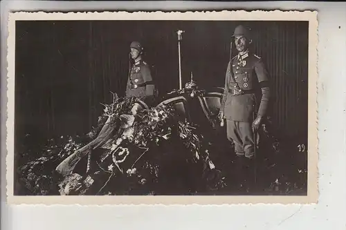 BERÜHMTE PERSONEN, von Hindenburg, Aufbahrung, Photo-AK