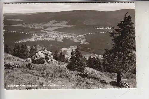 ZOLL - GRENZE, Landesgrenze Deutschland - Tschechien, Bayerisch & Böhmisch Eisenstein